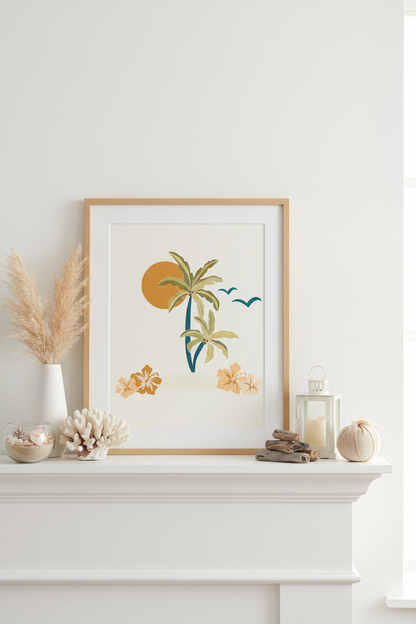 On An Island Art Print