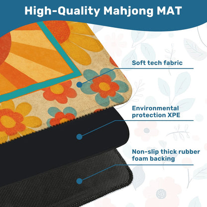 Modcentric Here Comes The Sun Mahjong Mat