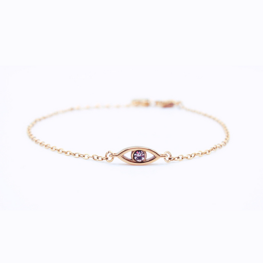 Evil Eye Charm Bracelet Set