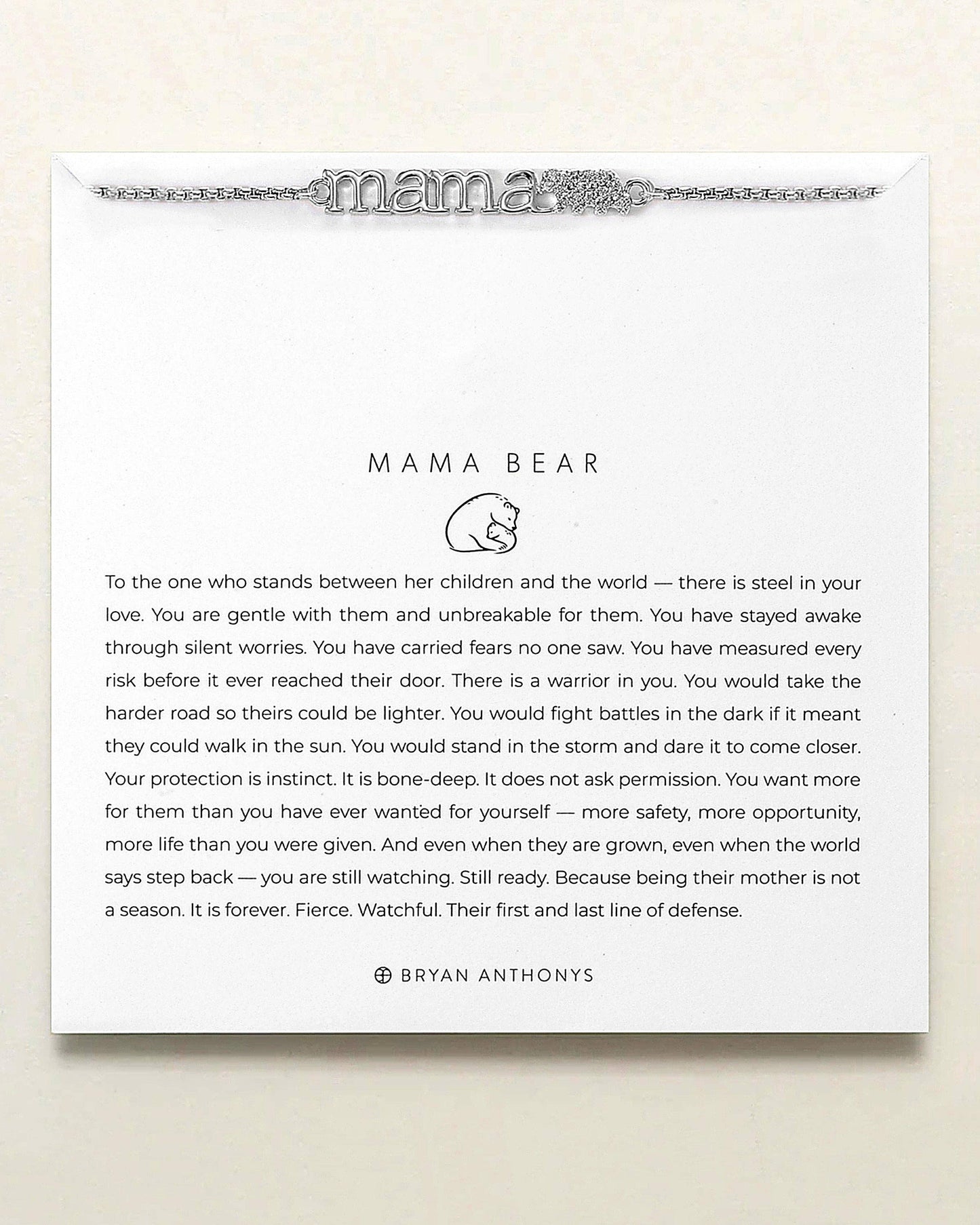 "COMING SOON" Mama Bear Bolo Bracelet