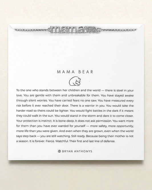 "COMING SOON" Mama Bear Bolo Bracelet