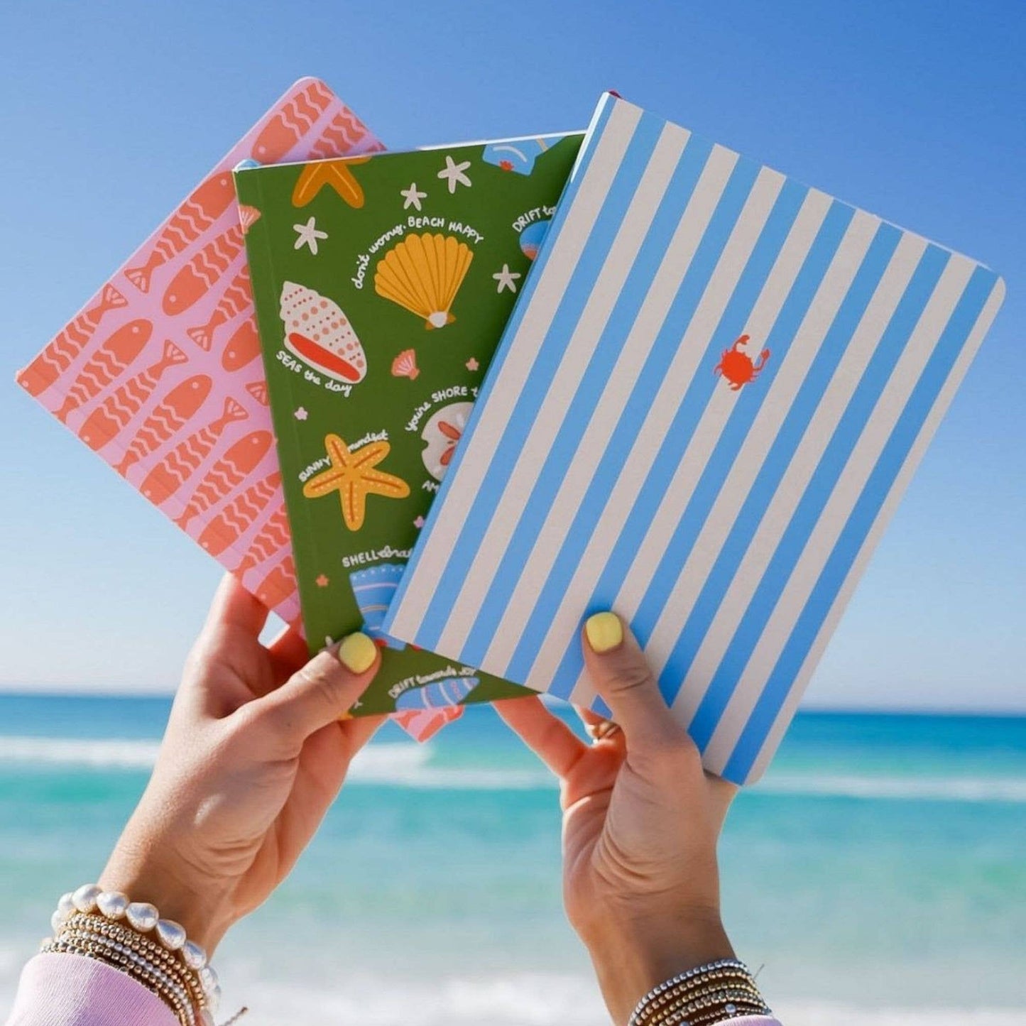 "COMING SOON" Seashell Affirmations Soft Flex Perfect Bound Journal