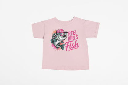 Reel Girls Fish Youth & Toddler Graphic Tee