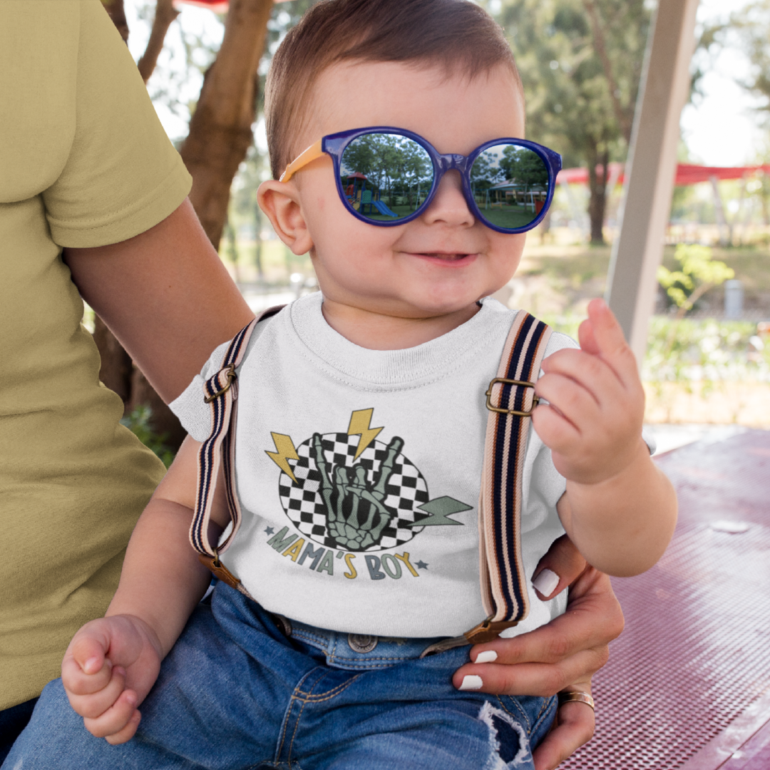Mama's Boy Toddler Graphic Tee