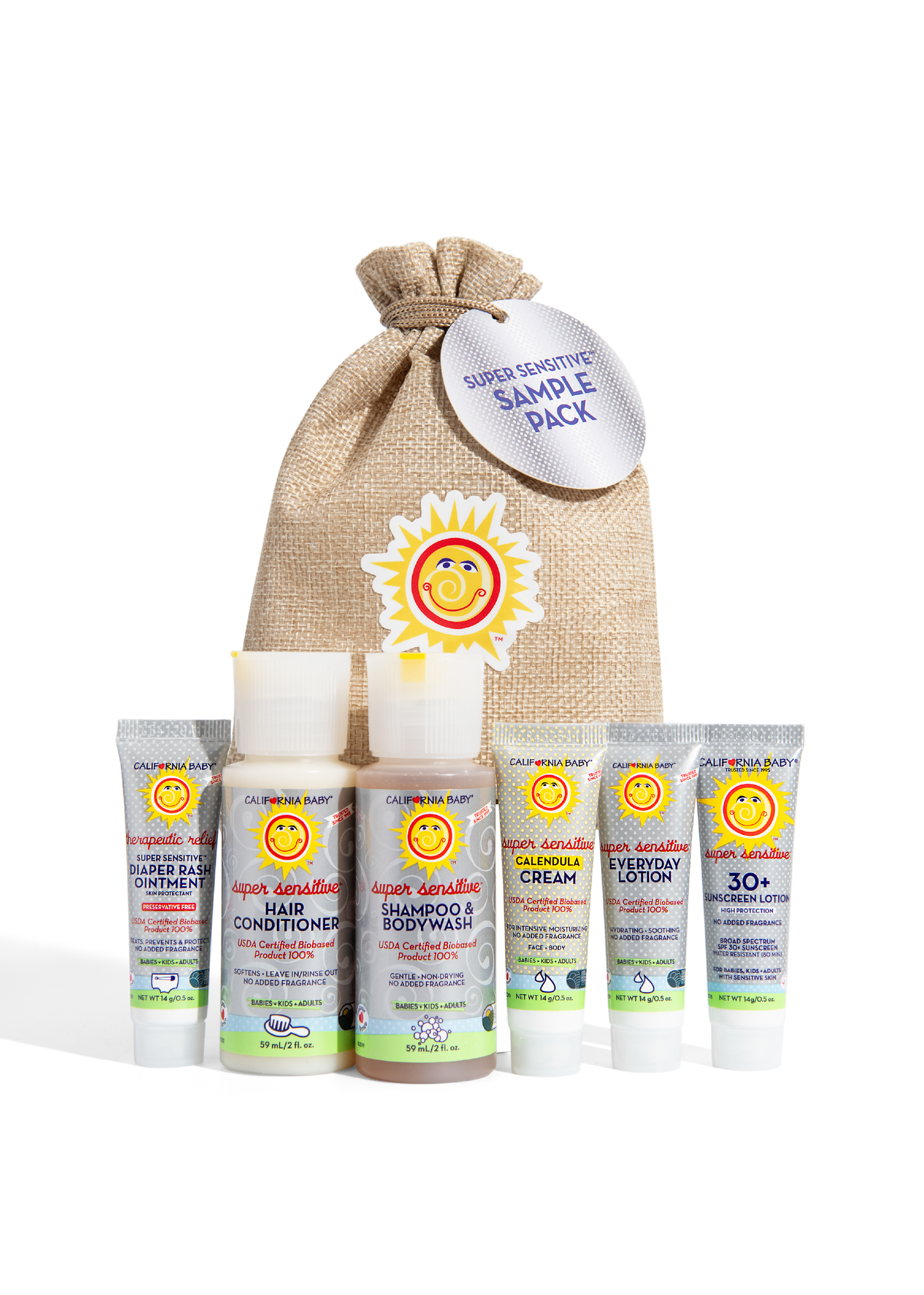 (No Fragrance) Super Sensitive™ Sample Pack