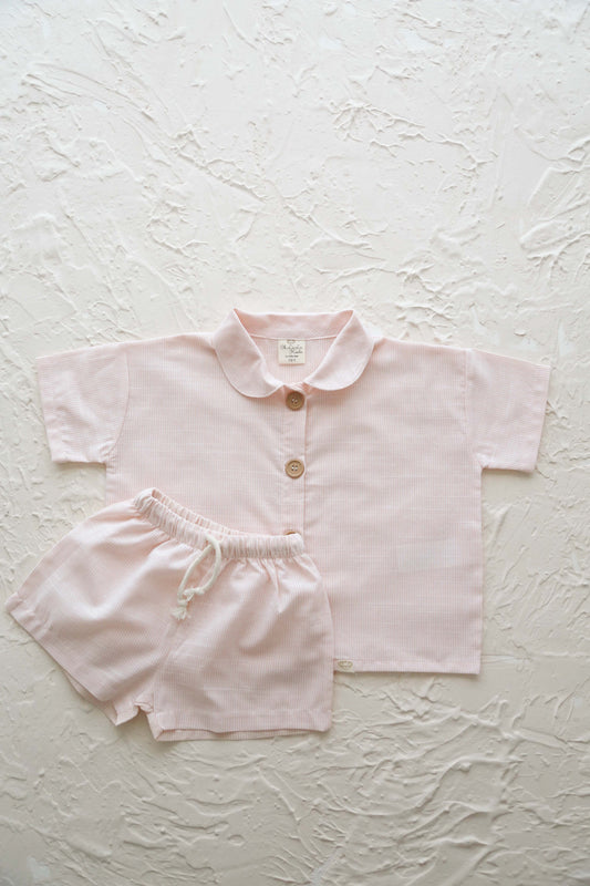 Girl Shirt-Short Set