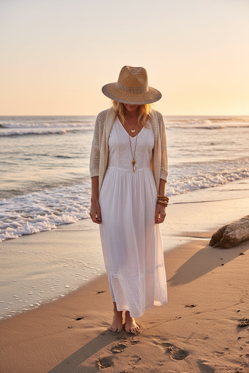 Braided Sun Hat (Lilac)