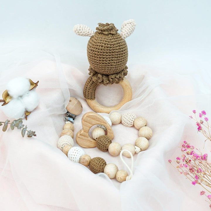 Handmade Llama Crochet Set