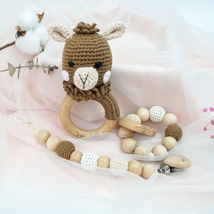 Handmade Llama Crochet Set