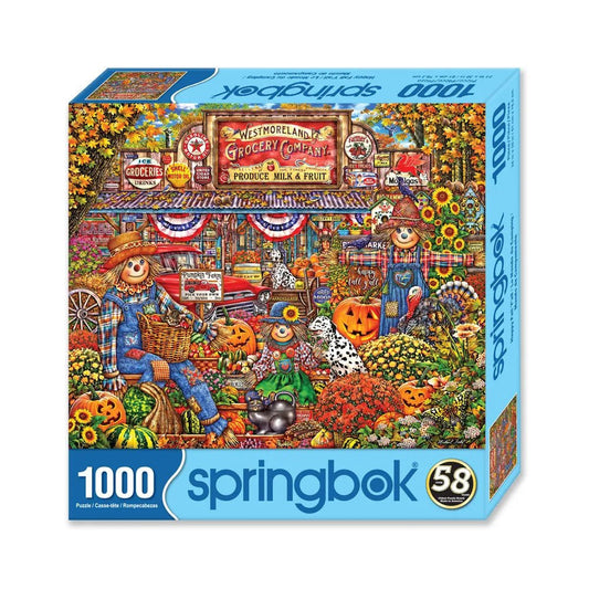 Happy Fall Y'all 1000 Piece Jigsaw Puzzle | Springbok Puzzles