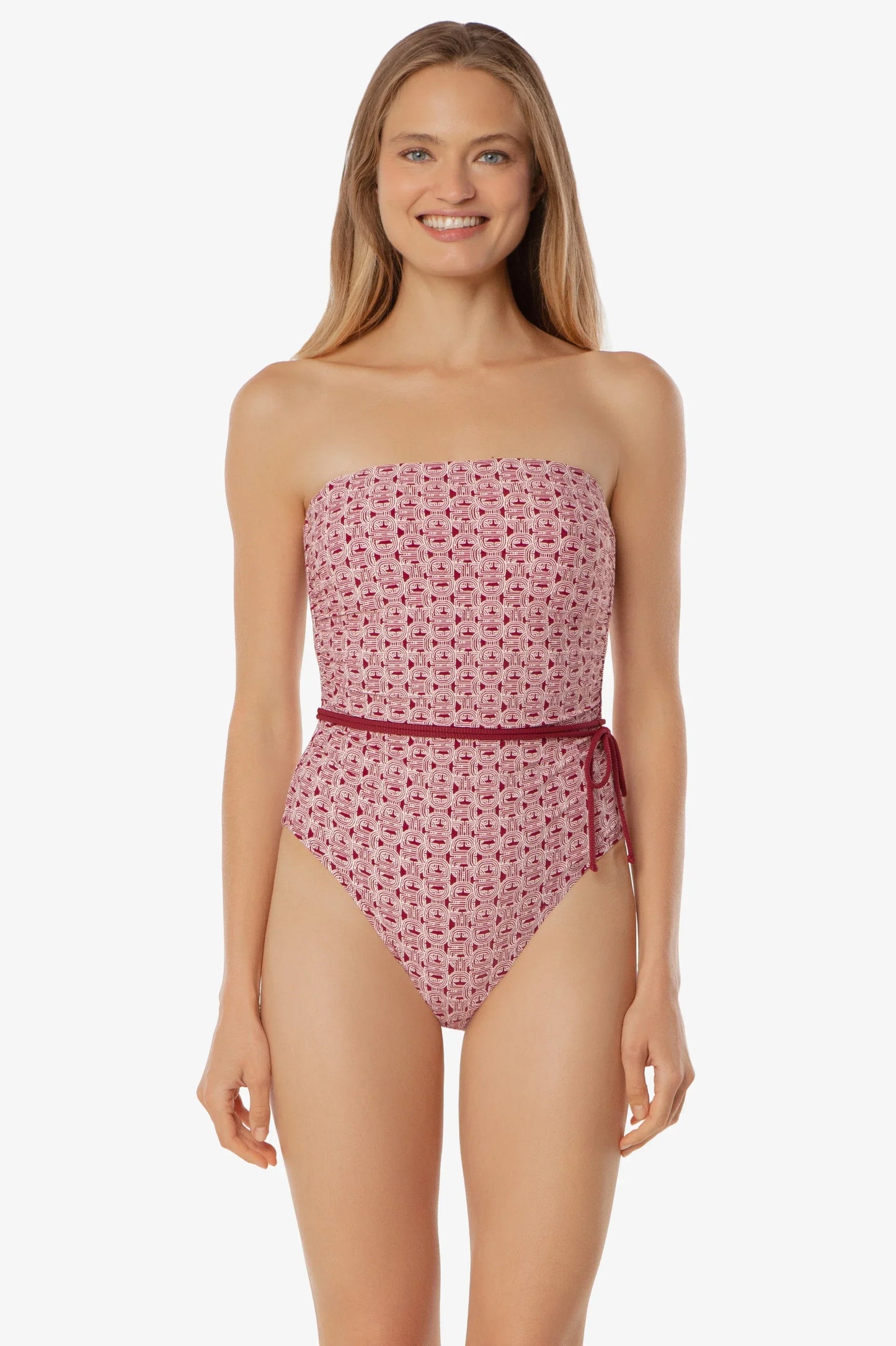 Belted Bandeau One-Piece  |  Links