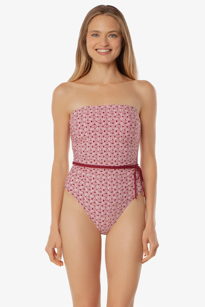 Belted Bandeau One-Piece  |  Links