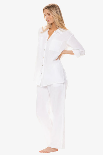 Island Pant  |  White