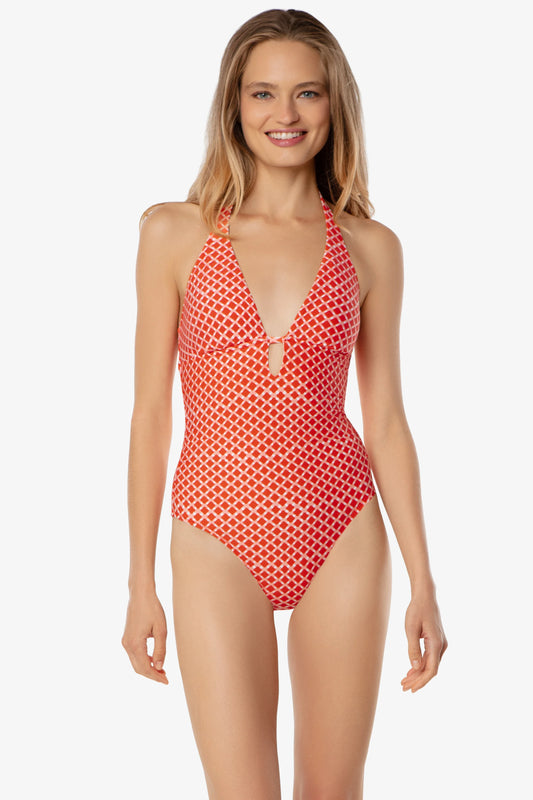 Kara Key Hole One-piece  |  Harbour Island