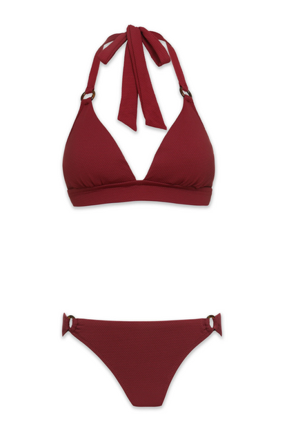 Tortoise Ring Hipster  |  Merlot Cora Texture