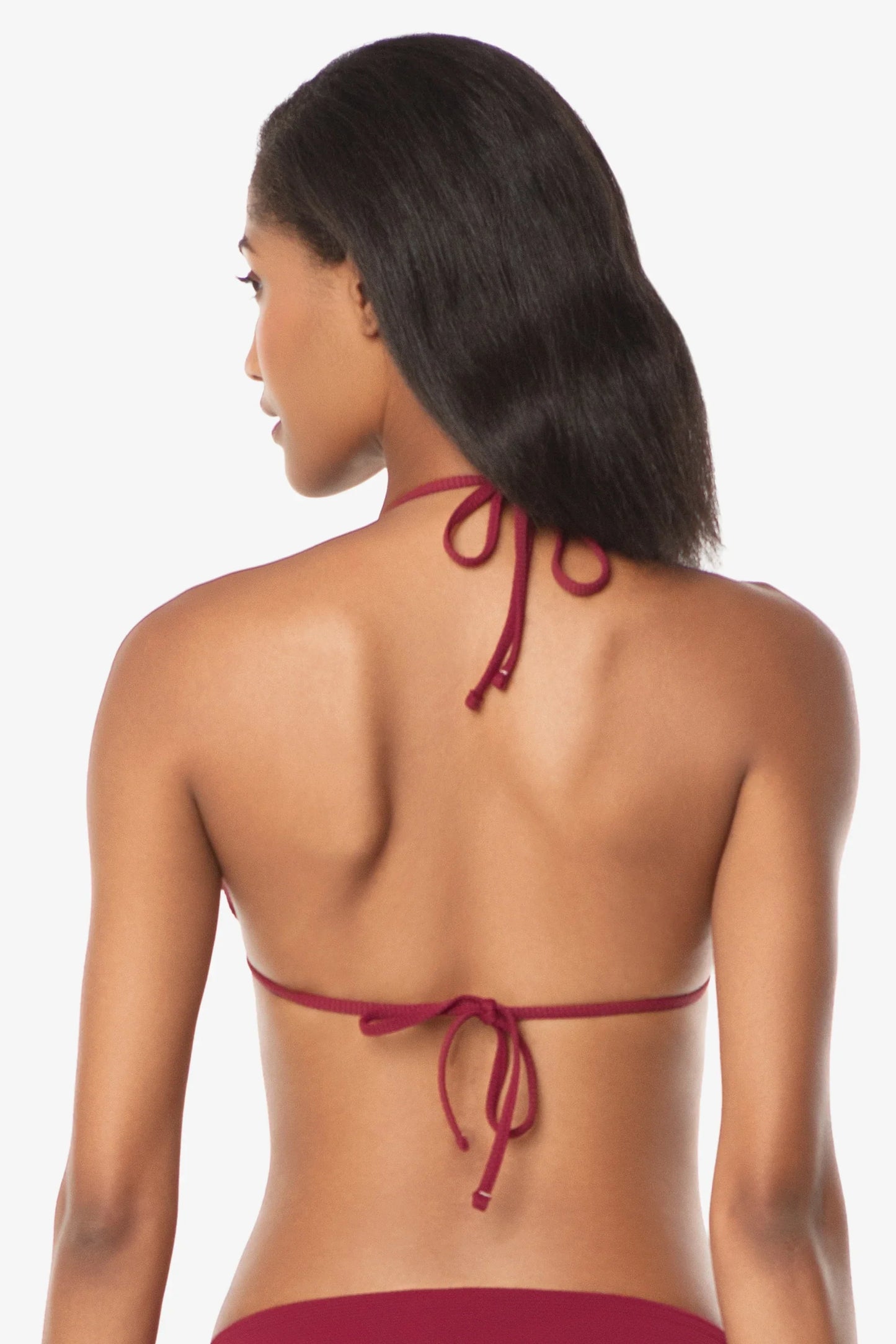Tortoise Ring String Top  |  Merlot Cora Texture