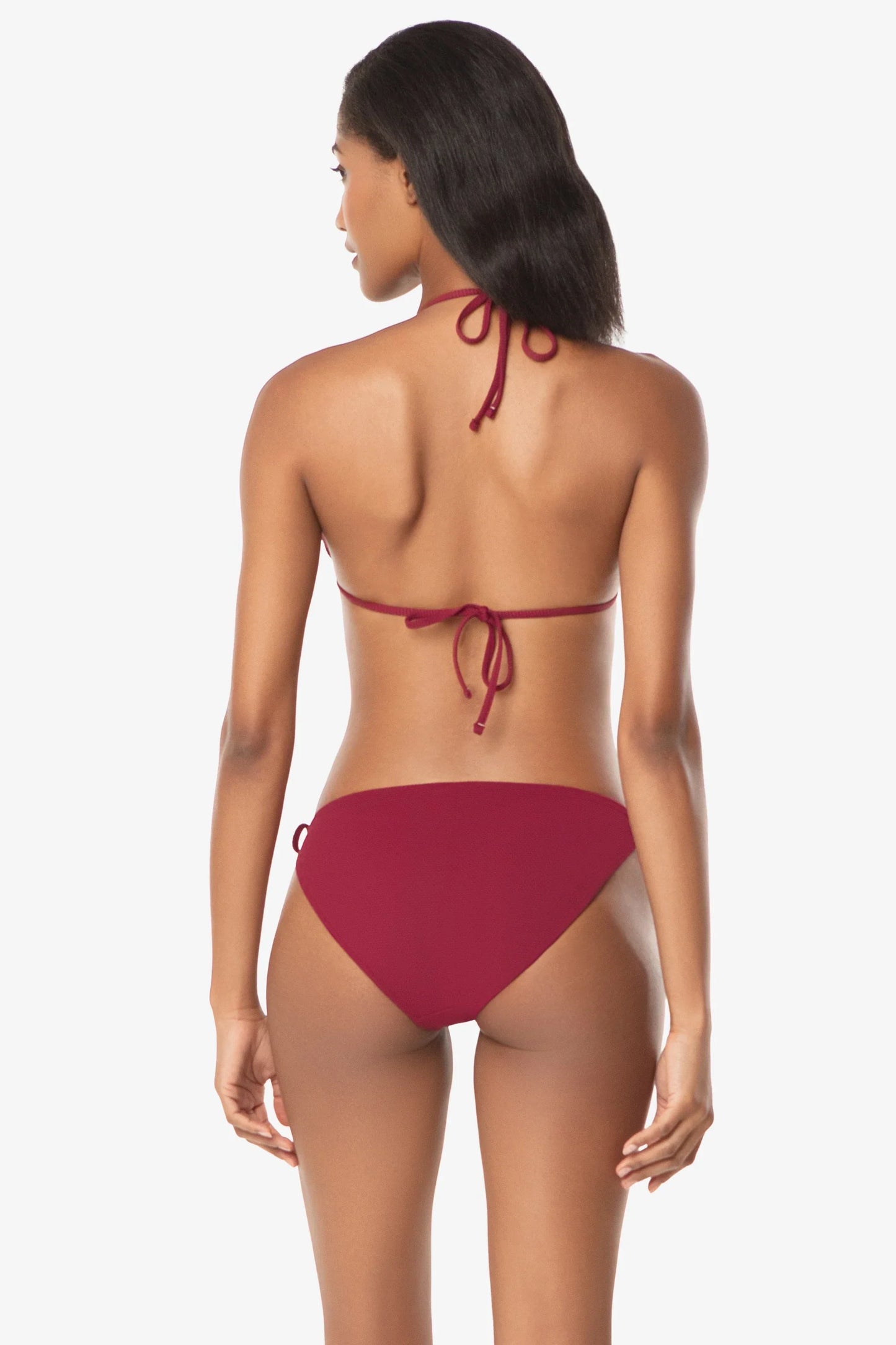 Tortoise Ring String Bottom  |  Merlot Cora Texture