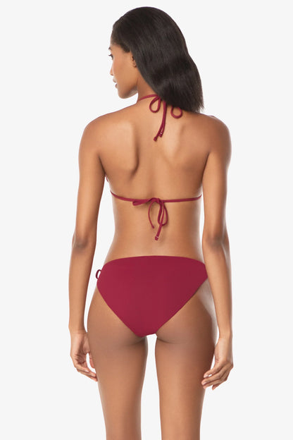 Tortoise Ring String Bottom  |  Merlot Cora Texture