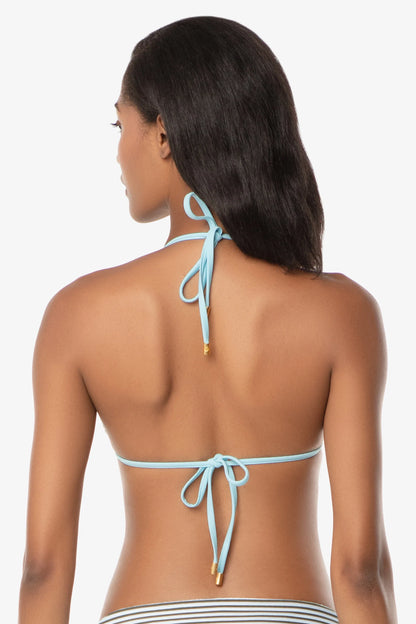 Reversible String Bikini Top  |   Salento/Stripe