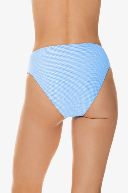 Shirred Bottom  |  Peri Gingham