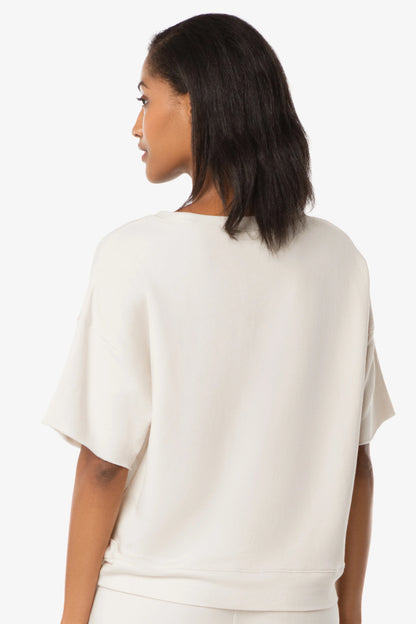 Short Sleeve Pullover  |  Stone