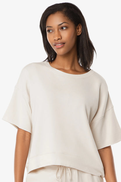 Short Sleeve Pullover  |  Stone
