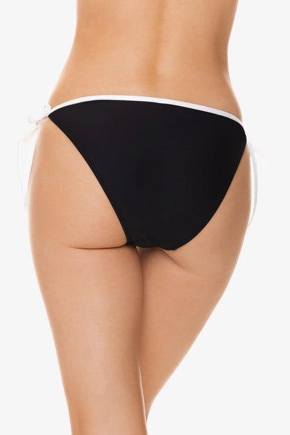 String Bottom With Binding  |  Black White