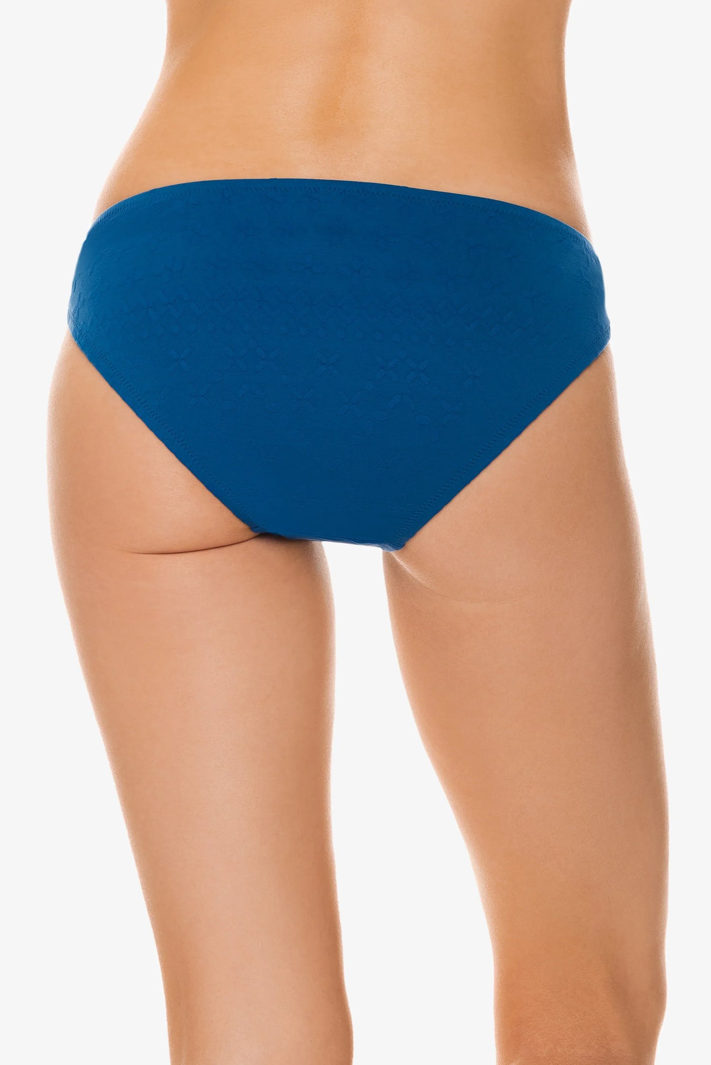 Tortoise Hipster  |  Jacquard Textured Marine Blue