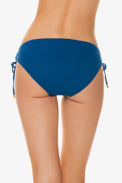 Tunnel Side Hipster  |  Jacquard Textured Marine Blue