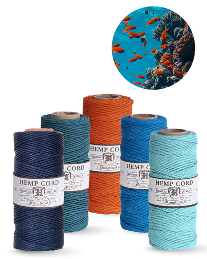 Value Packs #20 (1mm) Hemp Cord Spools