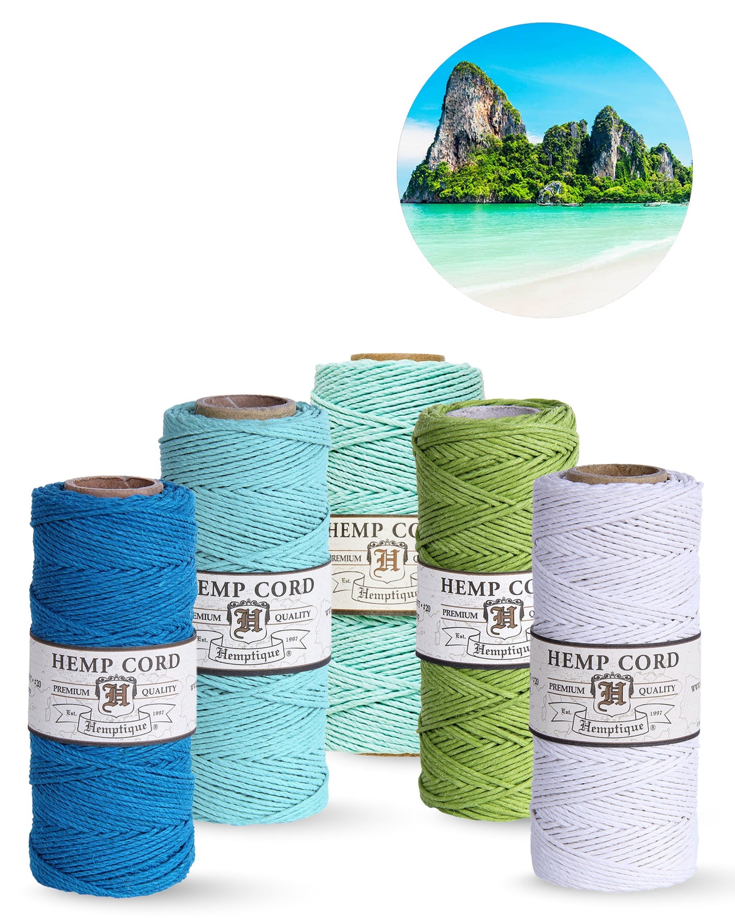 Value Packs #20 (1mm) Hemp Cord Spools