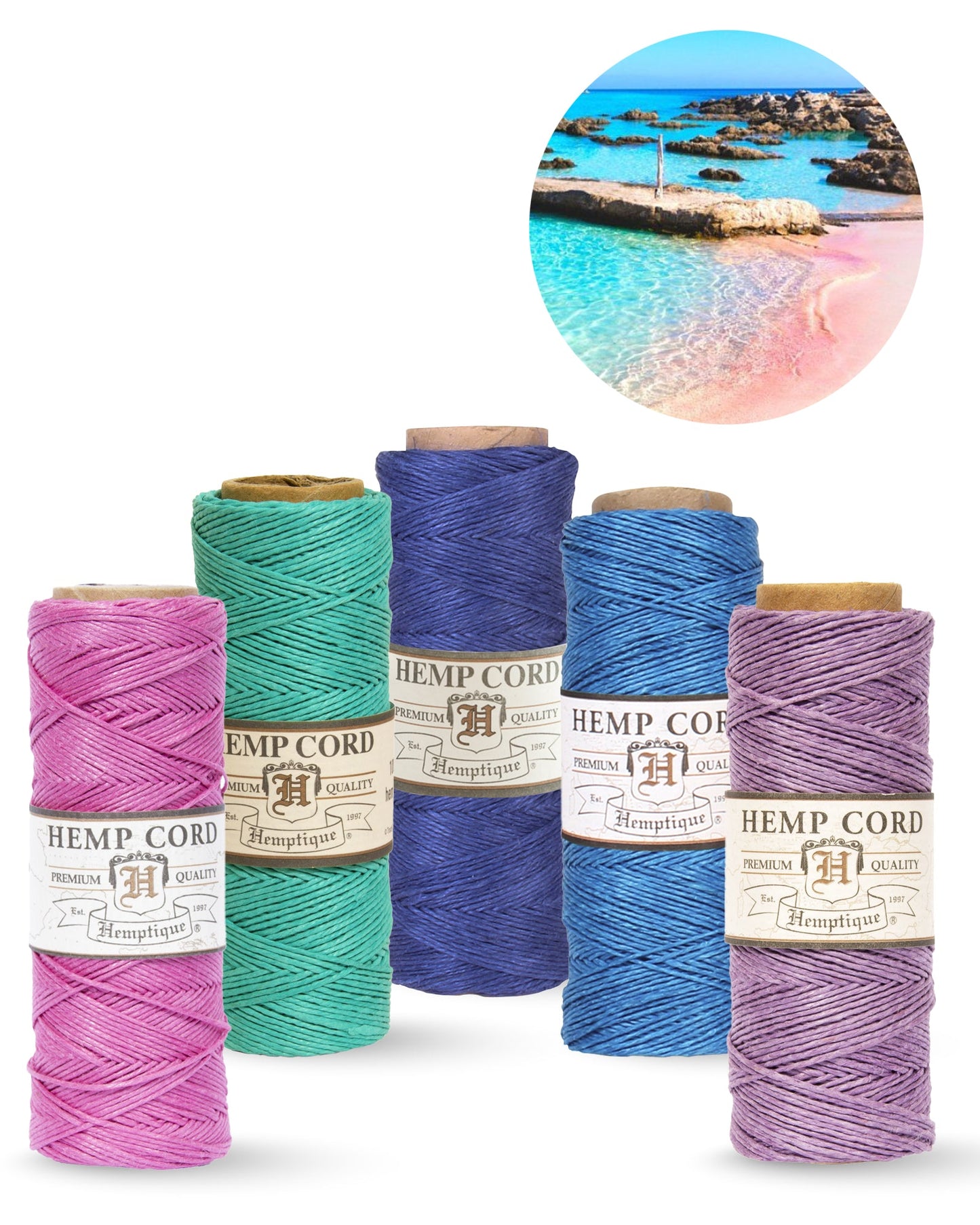 Value Packs #10 (0.5mm) Hemp Cord Spools