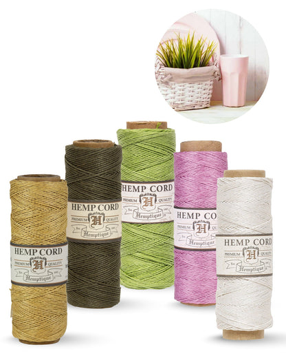 Value Packs #10 (0.5mm) Hemp Cord Spools