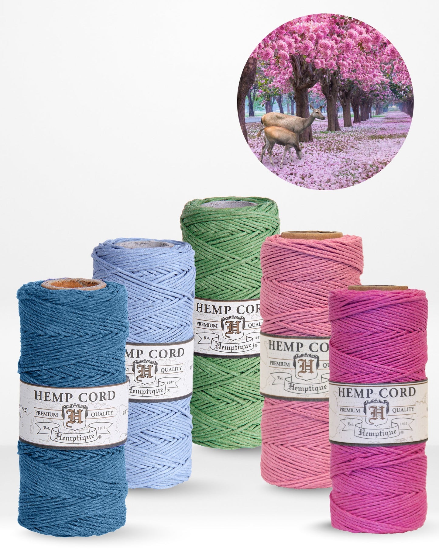 Value Packs #20 (1mm) Hemp Cord Spools