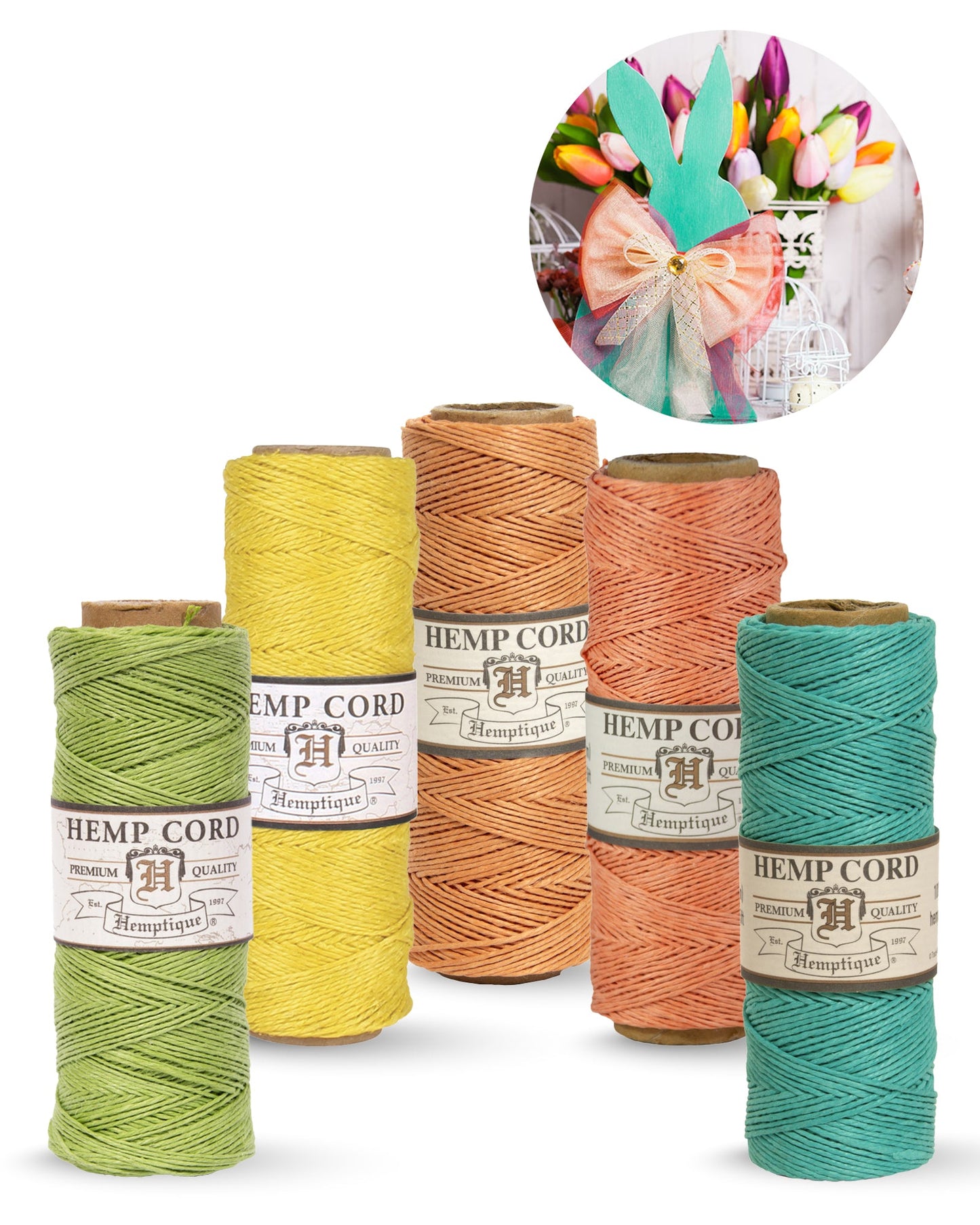 Value Packs #10 (0.5mm) Hemp Cord Spools
