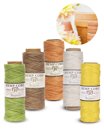 Value Packs #10 (0.5mm) Hemp Cord Spools
