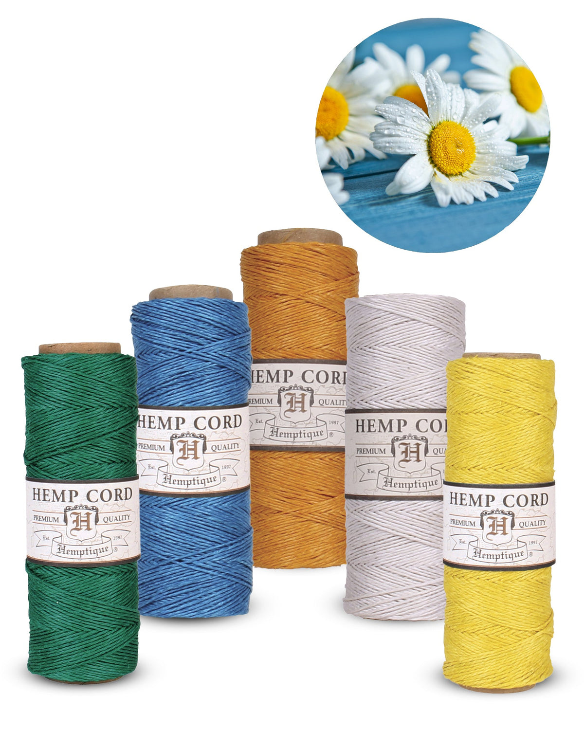 Value Packs #10 (0.5mm) Hemp Cord Spools