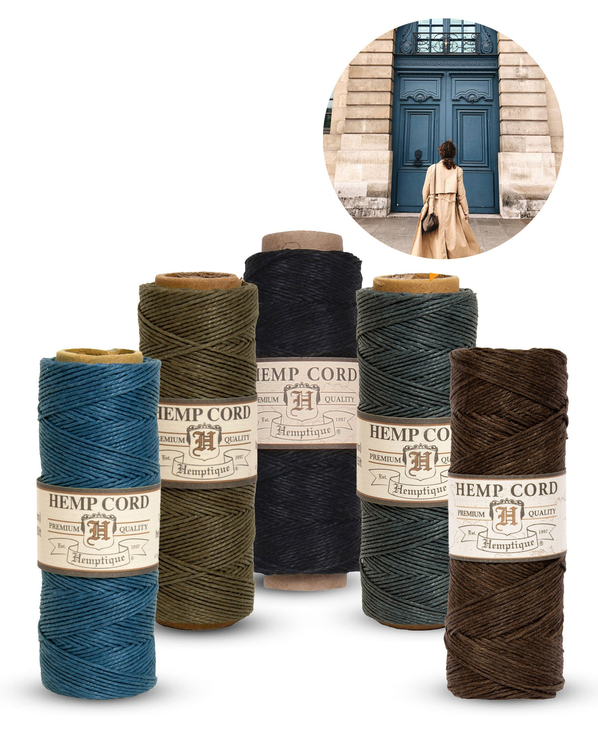 Value Packs #10 (0.5mm) Hemp Cord Spools