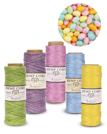 Value Packs #10 (0.5mm) Hemp Cord Spools