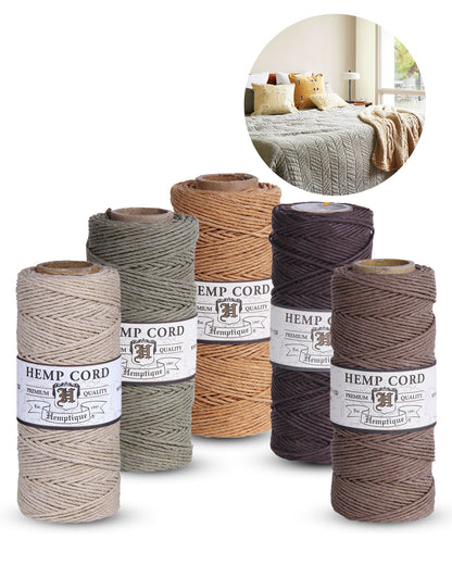 Value Packs #20 (1mm) Hemp Cord Spools