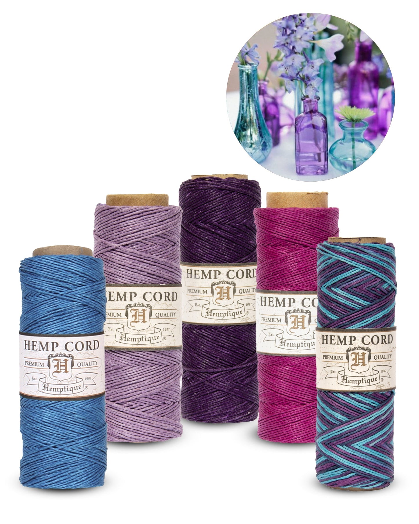 Value Packs #10 (0.5mm) Hemp Cord Spools