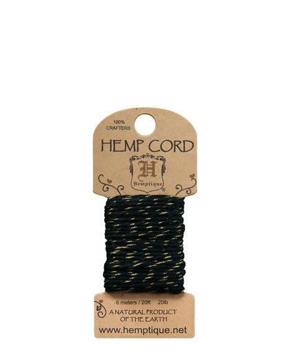 #20 (1mm) Wonderful Jewelry makers Crafting Hemp Cord Mini-Cards