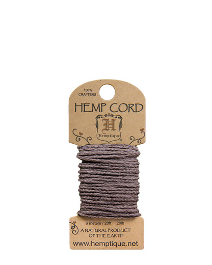 #20 (1mm) Wonderful Jewelry makers Crafting Hemp Cord Mini-Cards