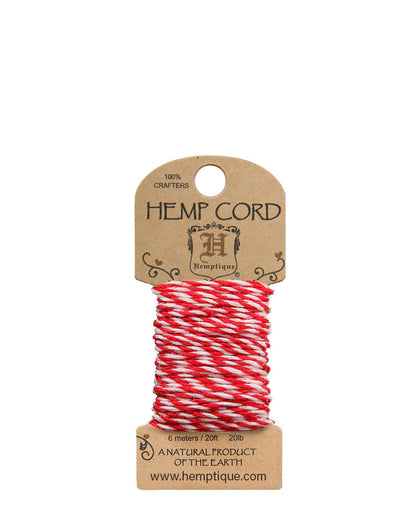 #20 (1mm) Wonderful Jewelry makers Crafting Hemp Cord Mini-Cards