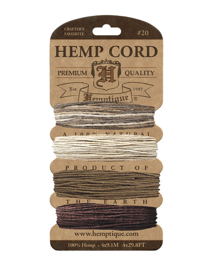 #20 (1mm) Hemp Cord Cards