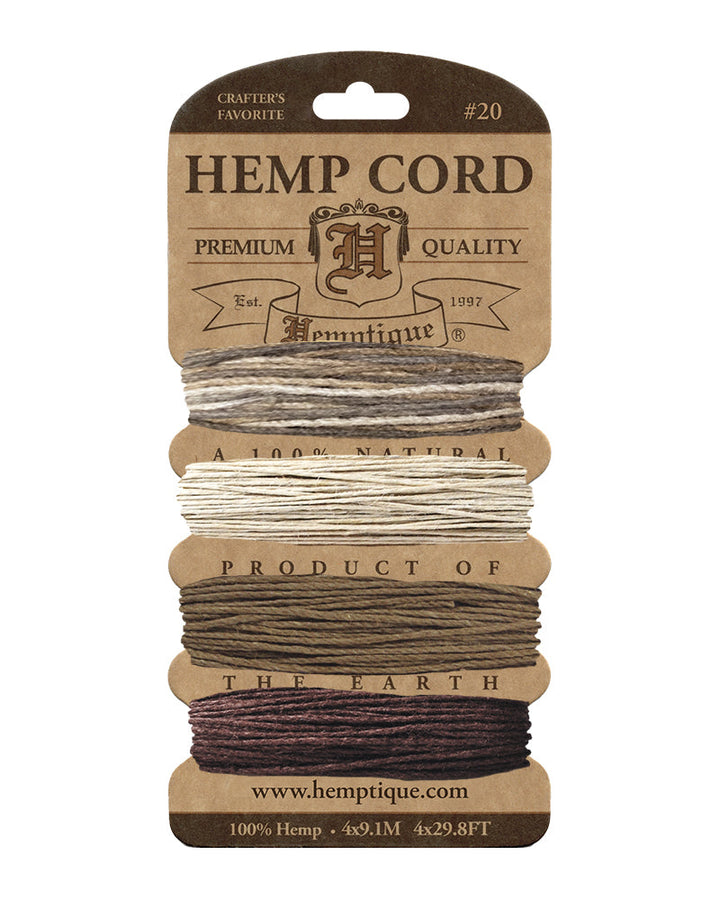 #20 (1mm) Hemp Cord Cards