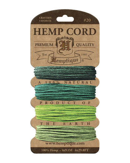 #20 (1mm) Hemp Cord Cards