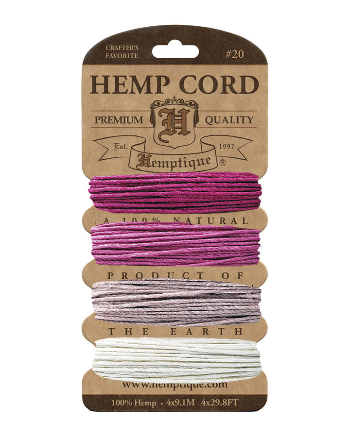 #20 (1mm) Hemp Cord Cards