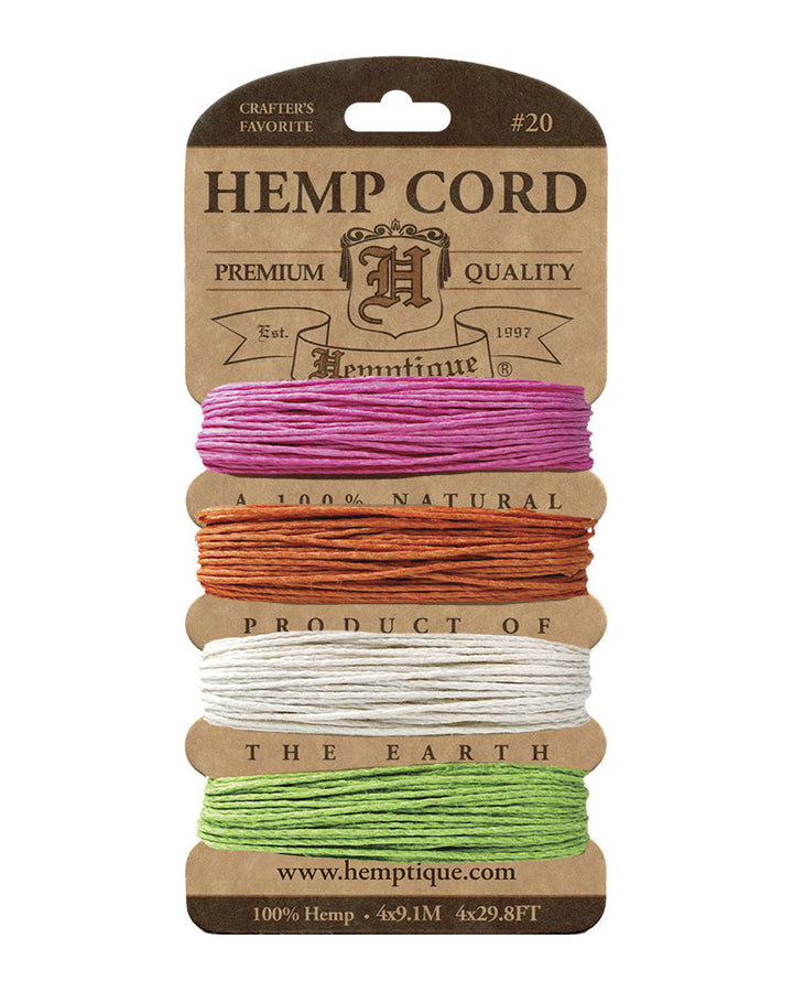 #20 (1mm) Hemp Cord Cards