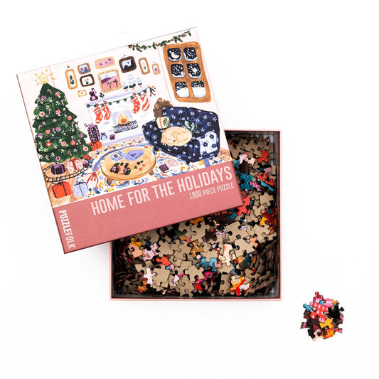 Home for the Holidays 1000 Piece Jigsaw Puzzle by Puzzlefolk